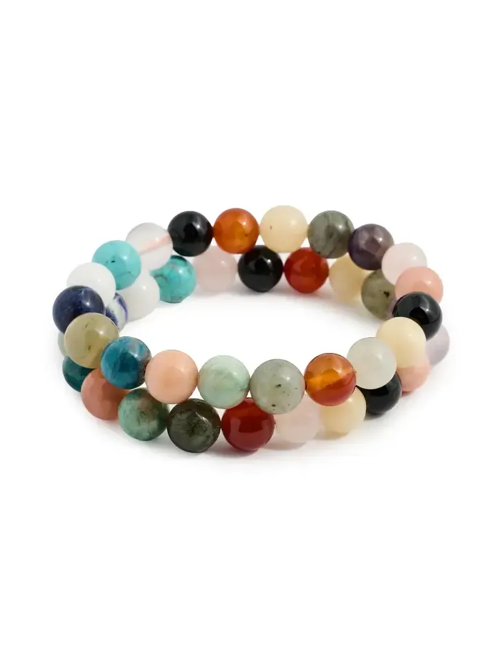 Rainbow Sphere Bracelet Set Rainbow Sphere Bracelet Set