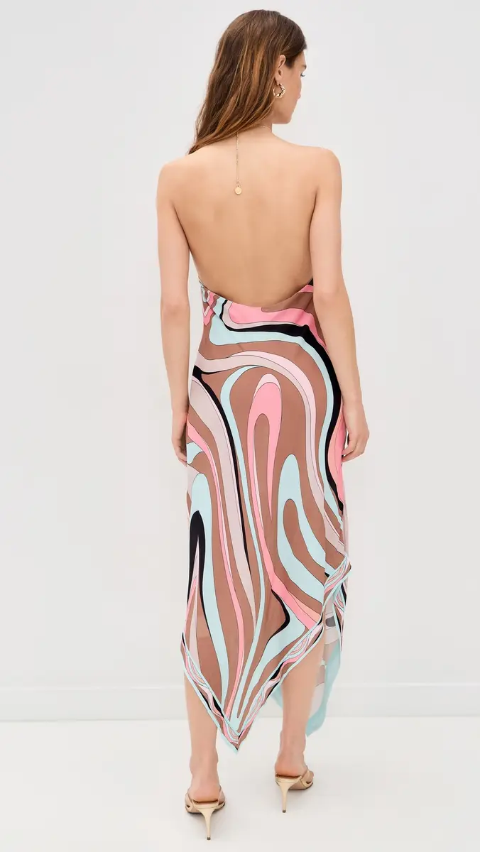 L'Agence Abstract Swirl Elise Dress | Thumbnail 3 L'Agence Abstract Swirl Elise Dress | Thumbnail 3
