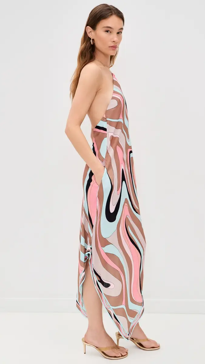 L'Agence Abstract Swirl Elise Dress | Thumbnail 4 L'Agence Abstract Swirl Elise Dress | Thumbnail 4