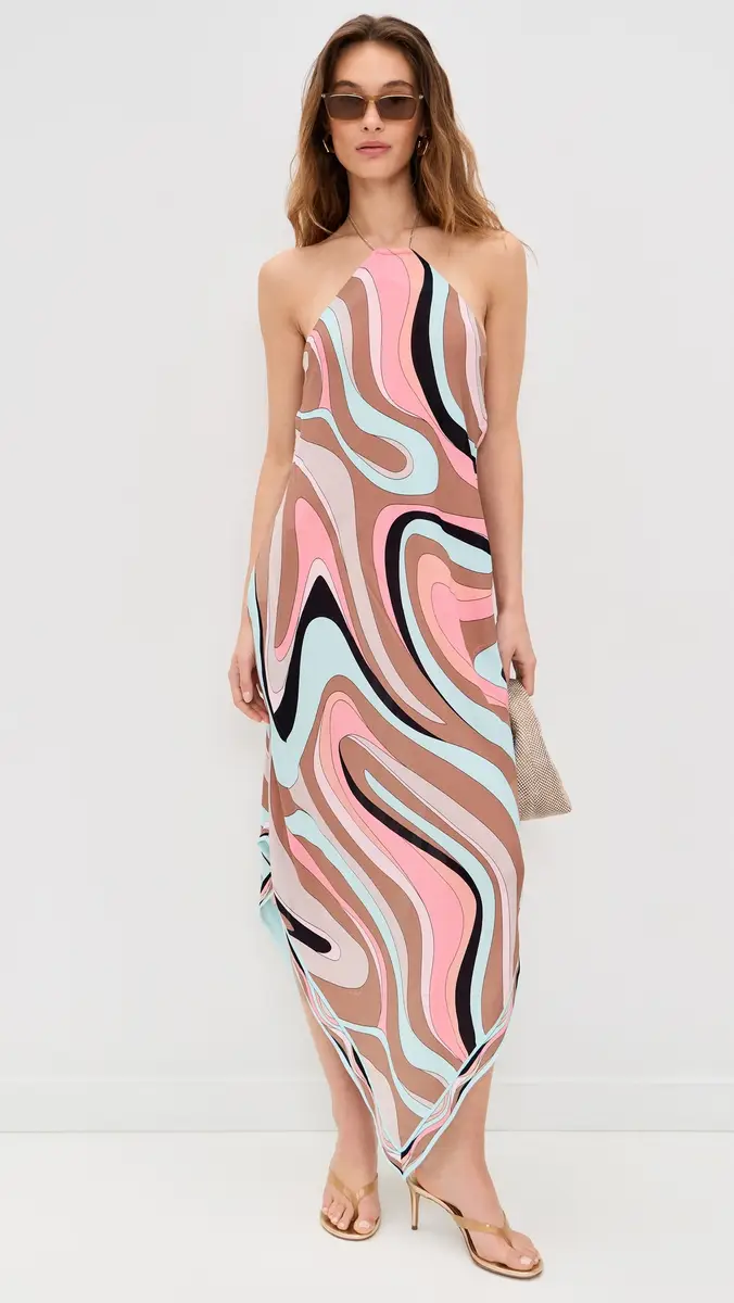 L'Agence Abstract Swirl Elise Dress | Thumbnail 5 L'Agence Abstract Swirl Elise Dress | Thumbnail 5