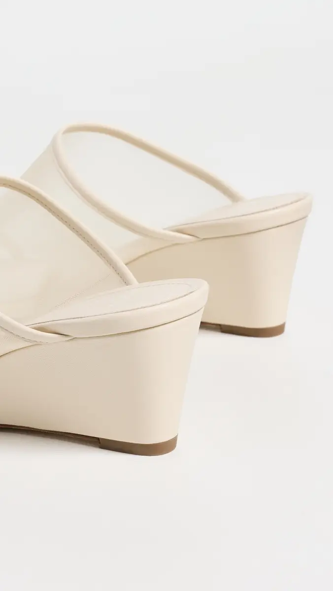 AEYDE Suzanne Mesh Wedge Sandals Creamy | Thumbnail 4 AEYDE Suzanne Mesh Wedge Sandals Creamy | Thumbnail 4