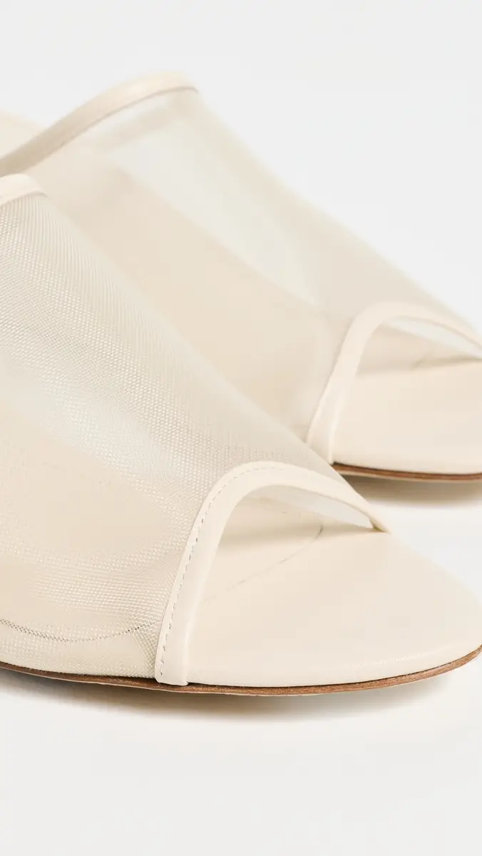 AEYDE Suzanne Mesh Wedge Sandals Creamy | Thumbnail 6 AEYDE Suzanne Mesh Wedge Sandals Creamy | Thumbnail 6