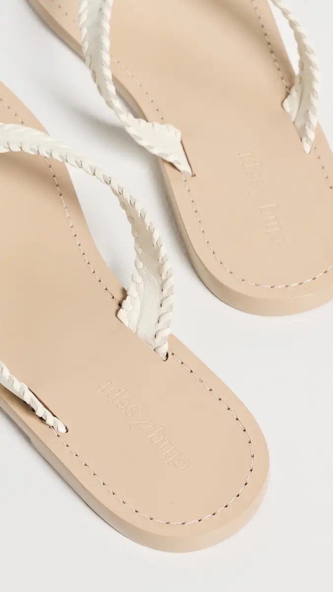 Cinq à Sept Jessica Leather Sandals | Thumbnail 4