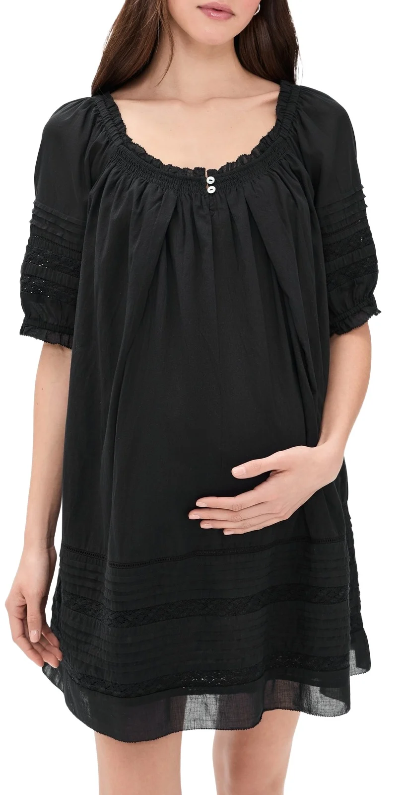 Hatch The Lottie Secret Nursing Mini Dress