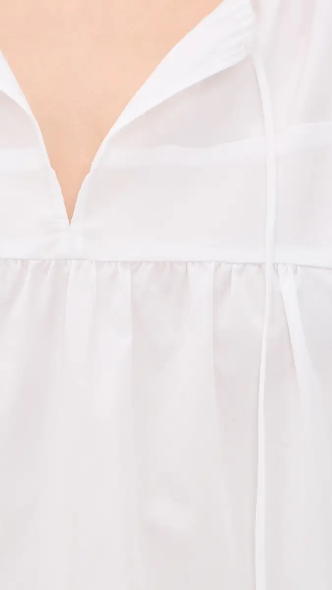 Vince Shirred Long Sleeve Top | Thumbnail 6 Vince Shirred Long Sleeve Top | Thumbnail 6