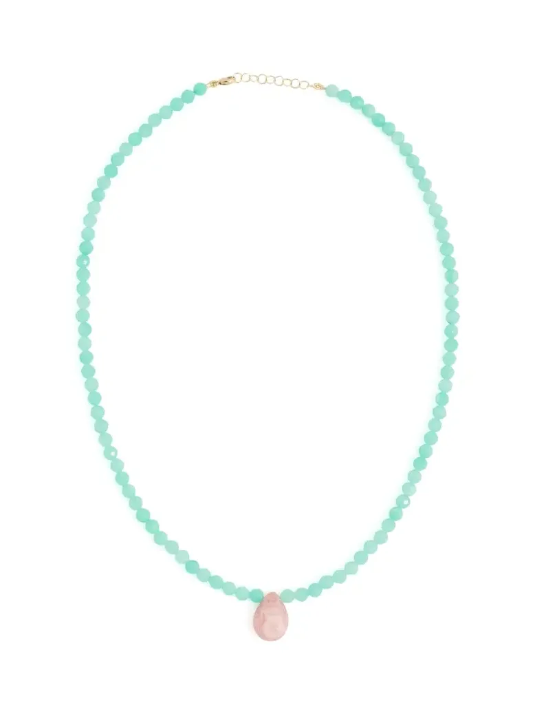 Amazonite Raindrop Necklace Amazonite Raindrop Necklace