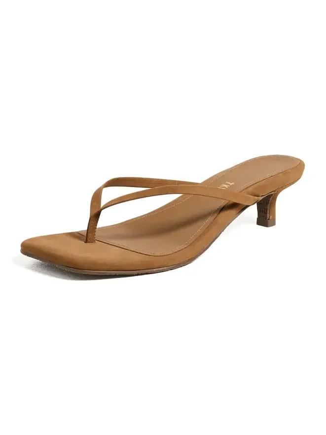 Square Toe Julia Suede Sandals