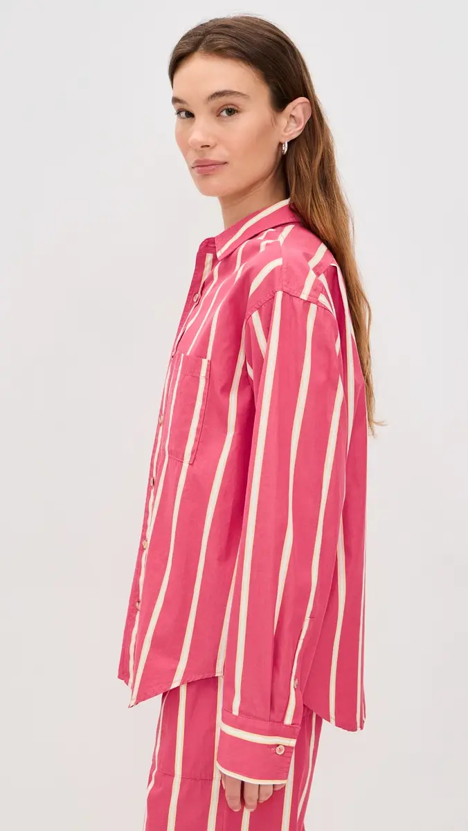 DONNI. DONNI. The Pop Stripe Shirt | Thumbnail 4 DONNI. DONNI. The Pop Stripe Shirt | Thumbnail 4