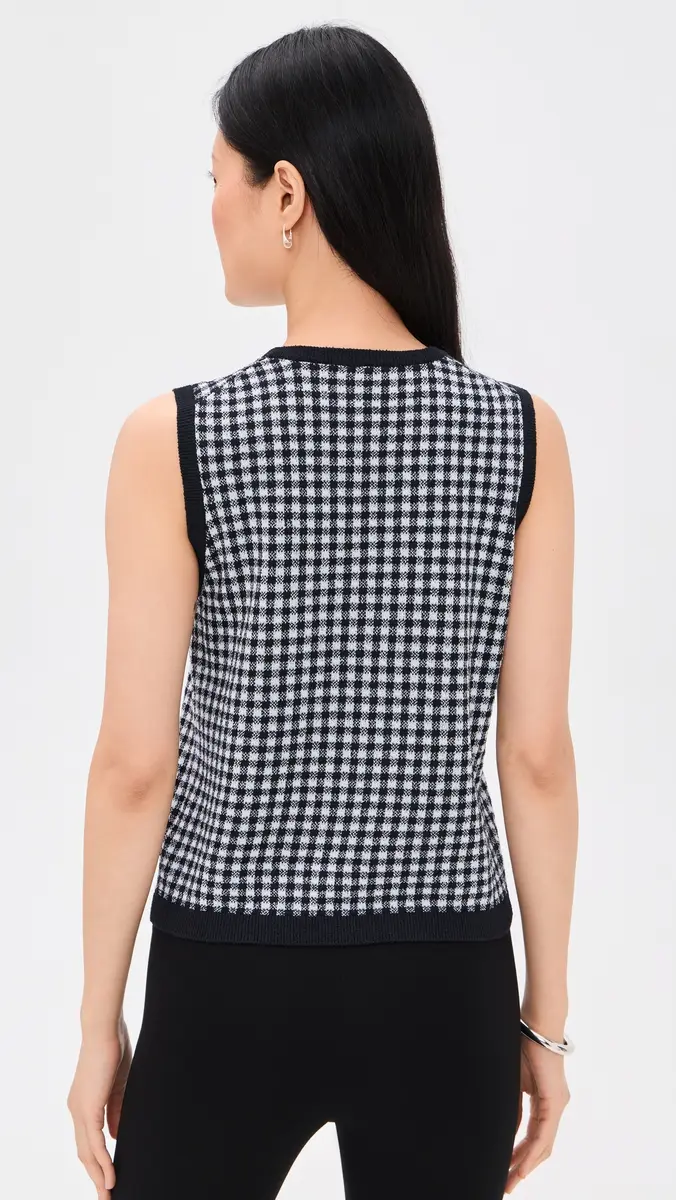 Vince Gingham Tank | Thumbnail 3 Vince Gingham Tank | Thumbnail 3