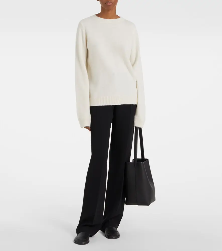 The Row N/S Park Medium leather tote bag | Thumbnail 5