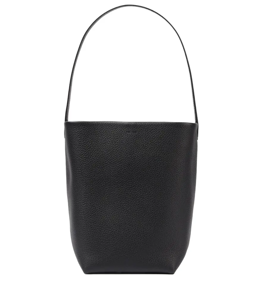 The Row N/S Park Medium leather tote bag
