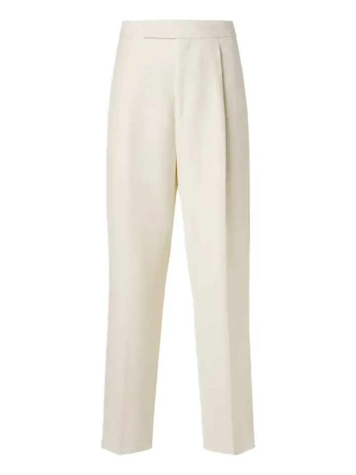 Wool and linen wide-leg pants Wool and linen wide-leg pants