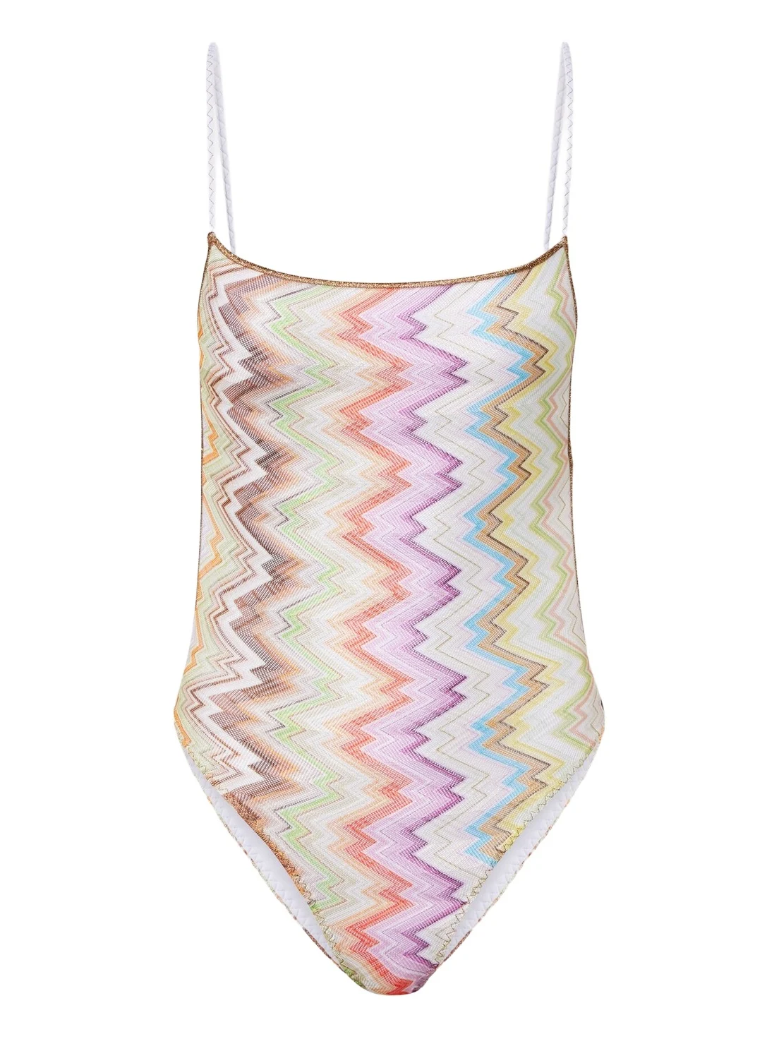 Missoni Zigzag open-back swimsuit