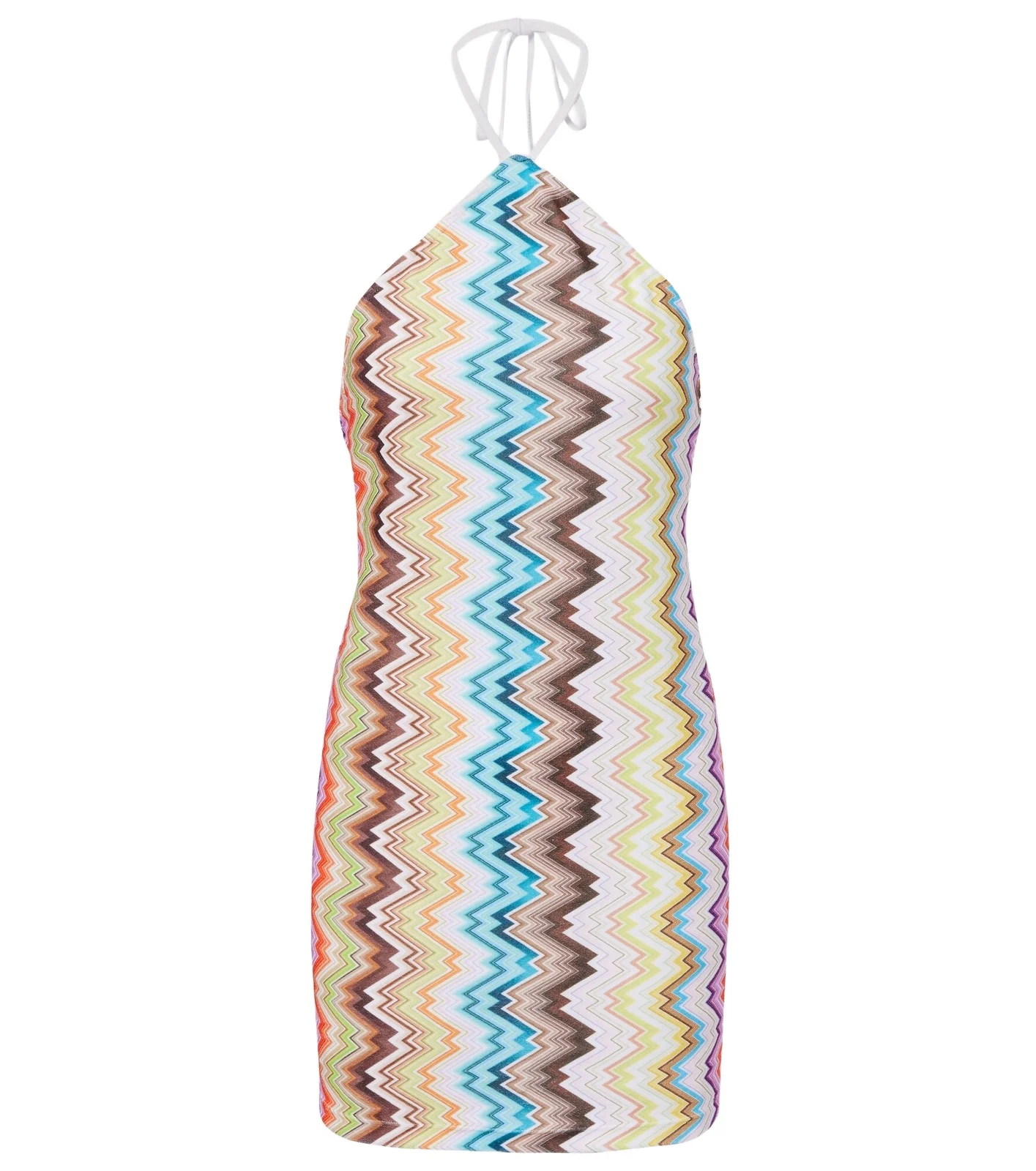 Zigzag open-back minidress Zigzag open-back minidress