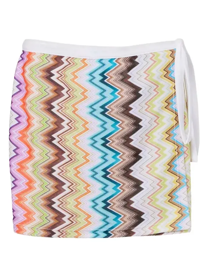 Zigzag wrap skirt Zigzag wrap skirt