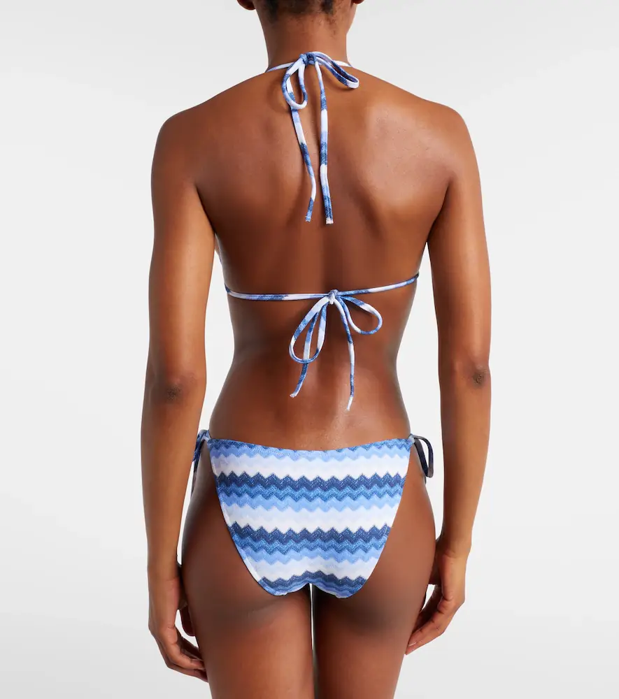 Melissa Odabash Cancun chevron bikini bottoms | Thumbnail 2
