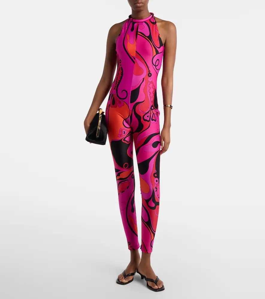 PUCCI Orchidee halterneck jumpsuit | Thumbnail 3 PUCCI Orchidee halterneck jumpsuit | Thumbnail 3
