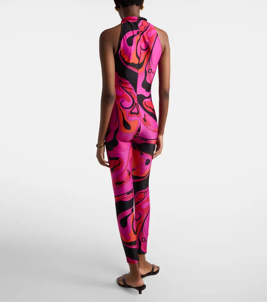 PUCCI Orchidee halterneck jumpsuit | Thumbnail 4 PUCCI Orchidee halterneck jumpsuit | Thumbnail 4