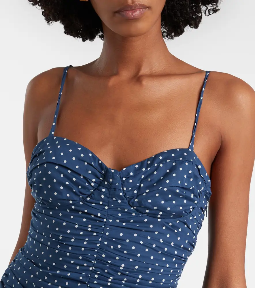 Posse Edie polka-dot midi dress | Thumbnail 3