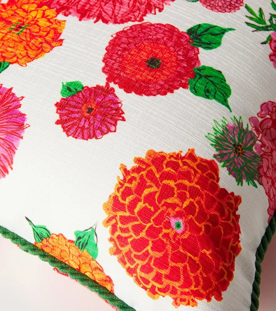 La DoubleJ Bright Blooms floral cushion | Thumbnail 4