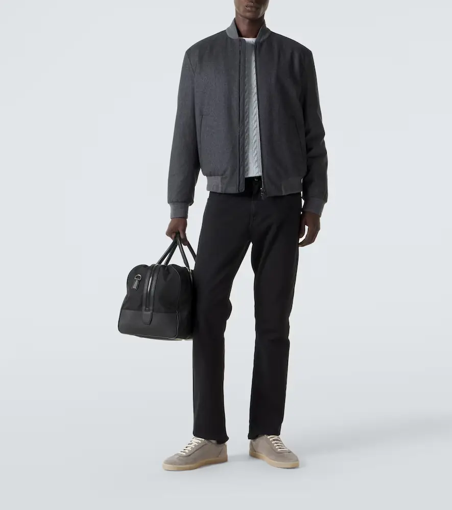 Canali Wool bomber jacket | Thumbnail 2 Canali Wool bomber jacket | Thumbnail 2