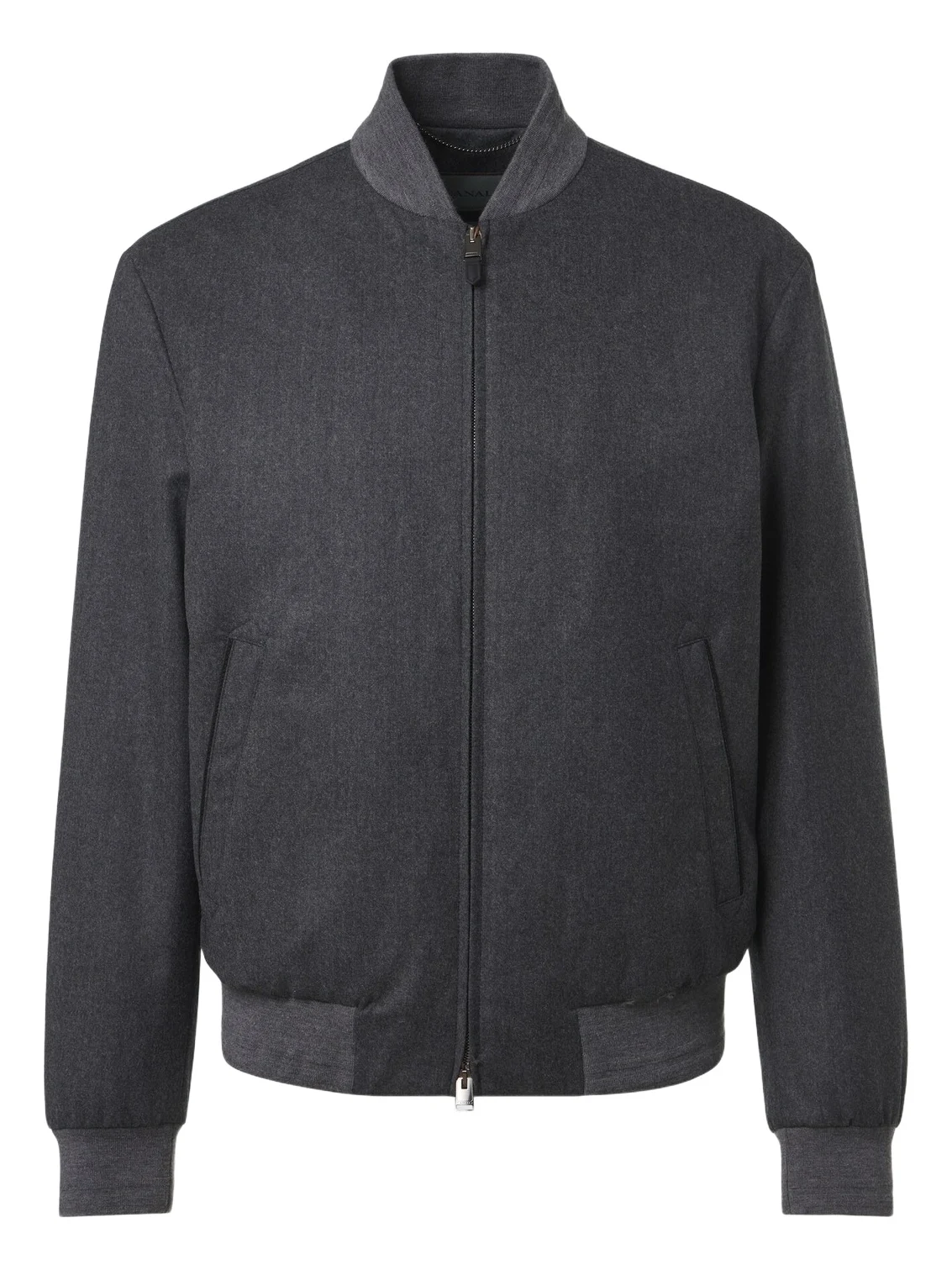 Wool bomber jacket