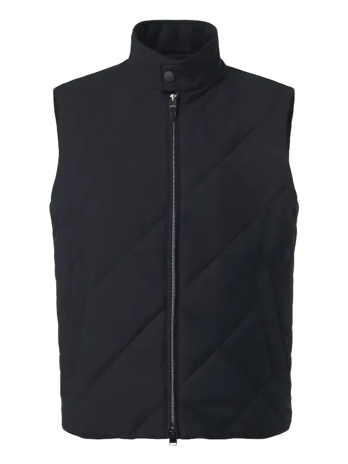 Quilted puffer vest