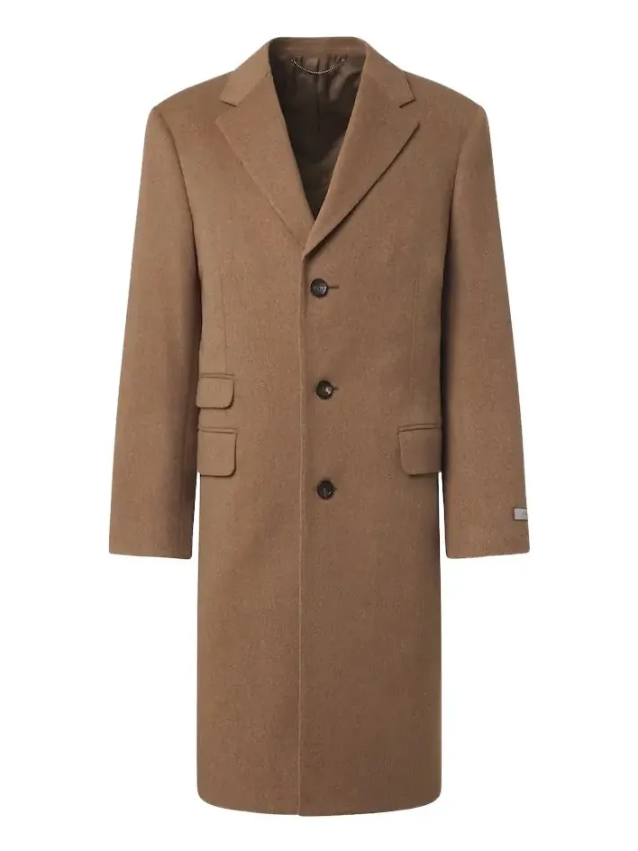 Single-breasted wool coat Single-breasted wool coat
