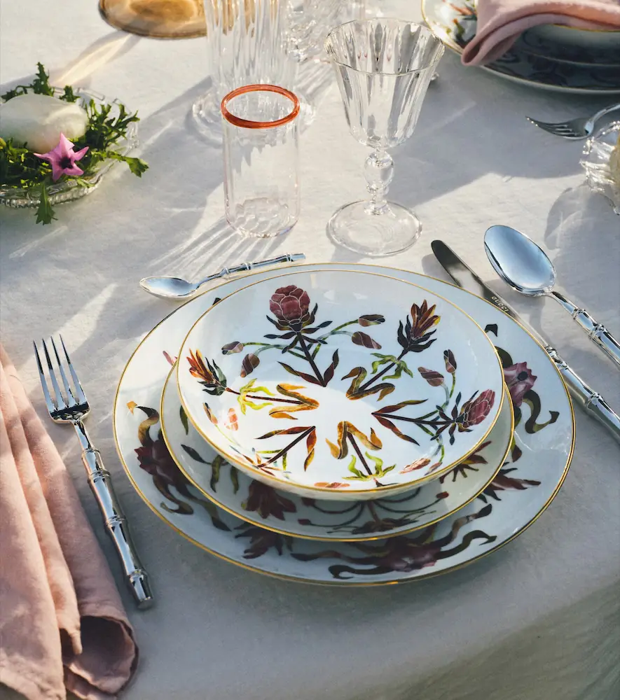 L'Objet Grand Tour Large porcelain bowl | Thumbnail 5