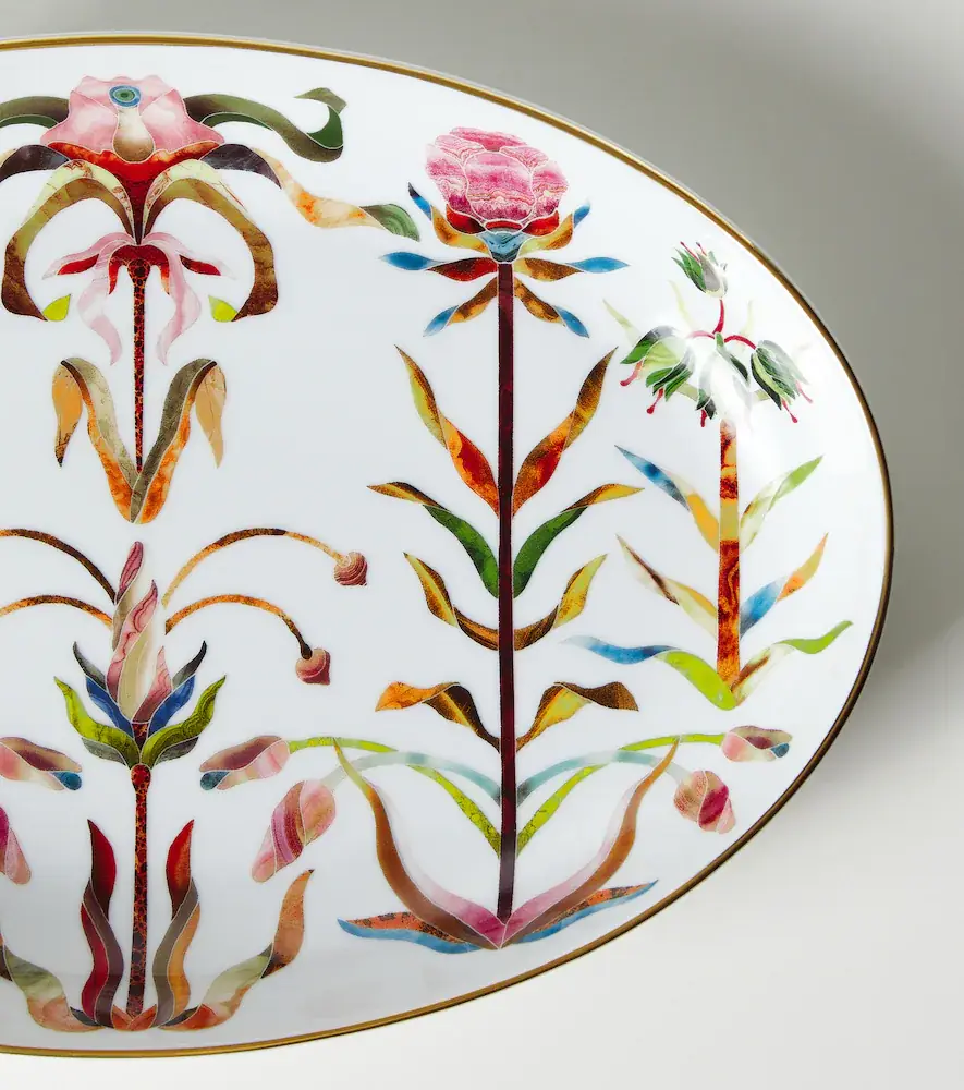 L'Objet Grand Tour Medium porcelain platter | Thumbnail 2