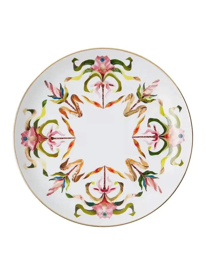 L'Objet Grand Tour porcelain dinner plate