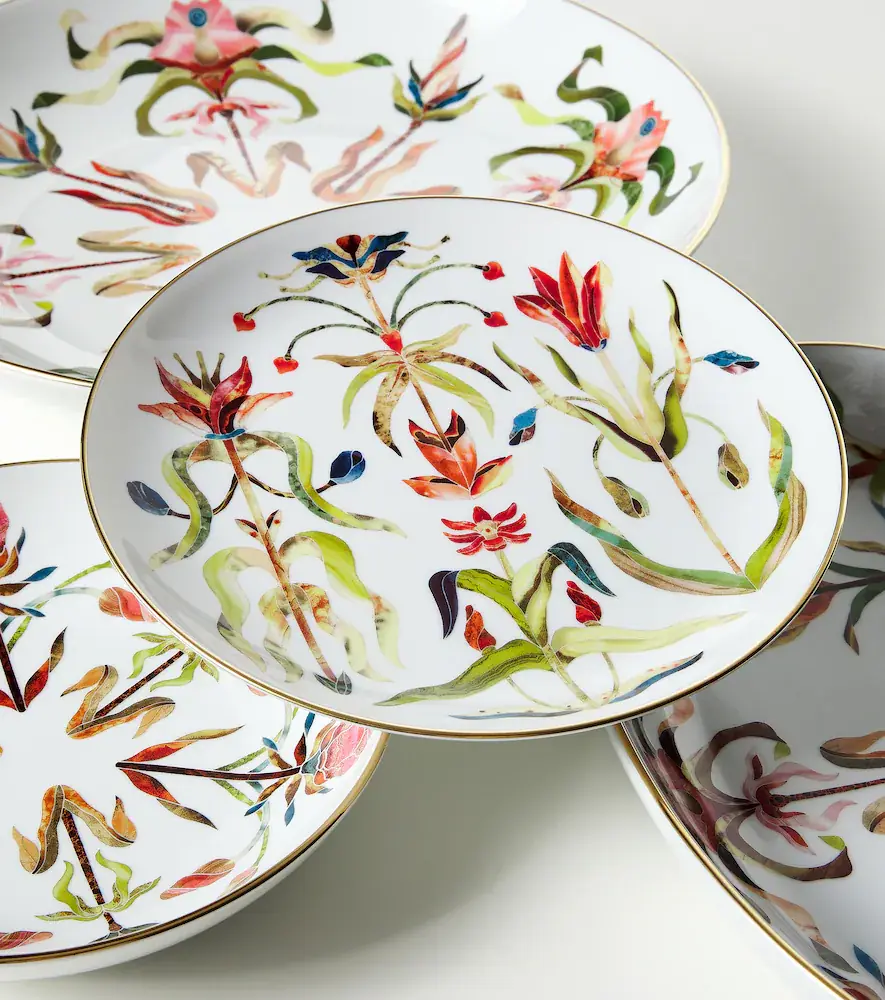 L'Objet Grand Tour porcelain dessert plate | Thumbnail 2