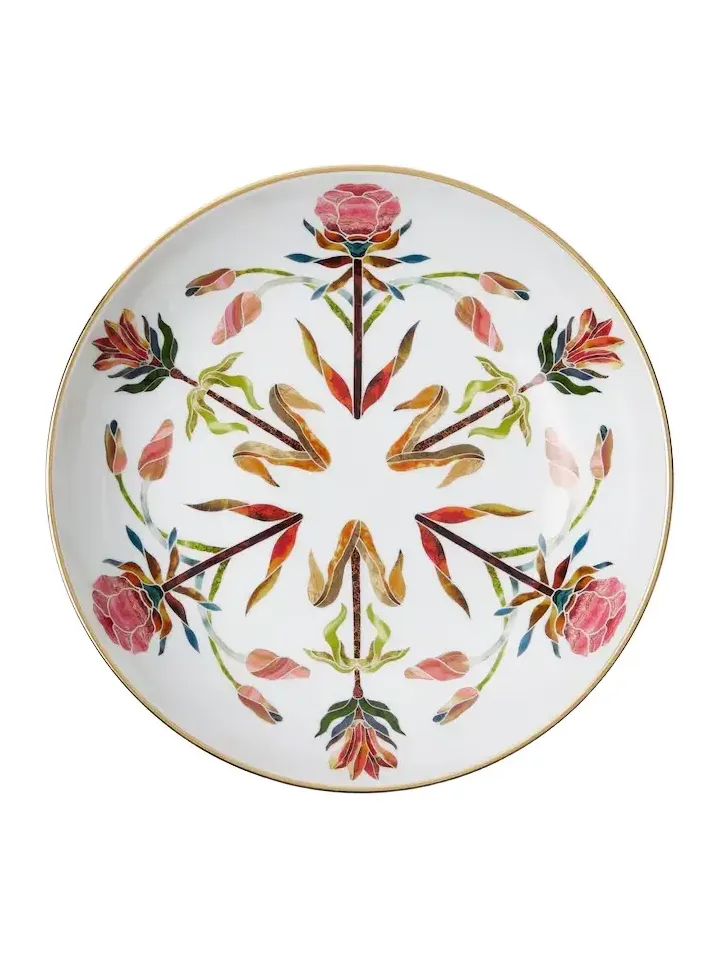 L'Objet Grand Tour porcelain soup plate