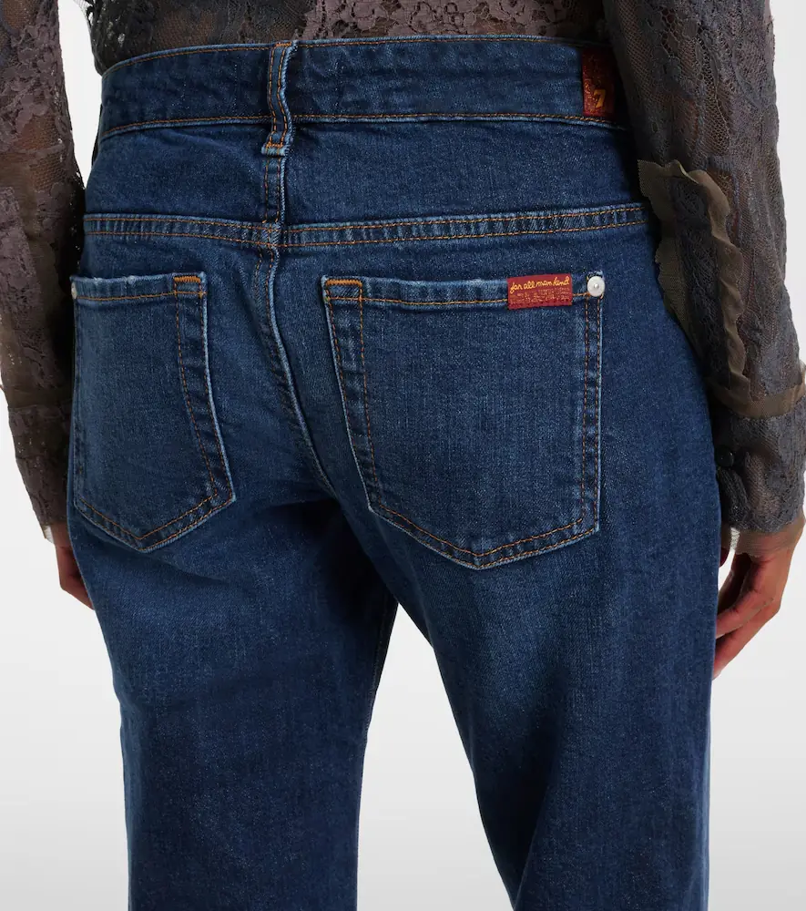 7 For All Mankind Low-rise flared jeans | Thumbnail 3