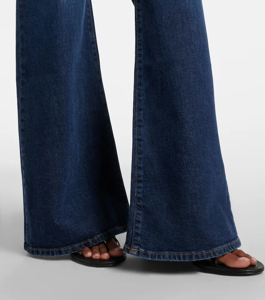 7 For All Mankind Low-rise flared jeans | Thumbnail 4