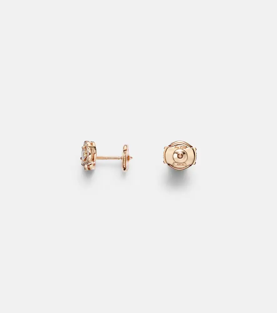 Messika My Twin 1+2 18kt rose gold earrings with diamonds | Thumbnail 4 Messika My Twin 1+2 18kt rose gold earrings with diamonds | Thumbnail 4
