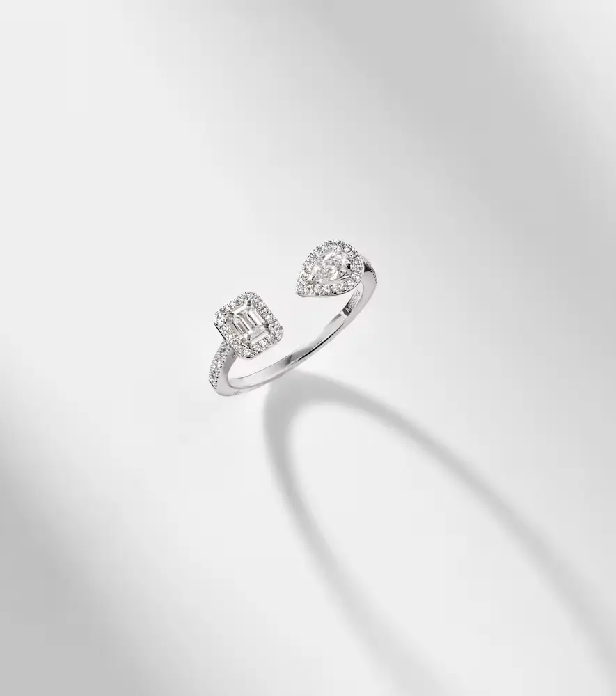 Messika My Twin 18kt white gold ring with diamonds | Thumbnail 5 Messika My Twin 18kt white gold ring with diamonds | Thumbnail 5