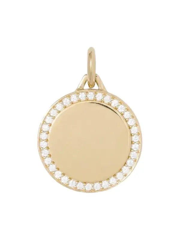 Jennifer Fisher Luxe Circle in 18K Yellow Gold