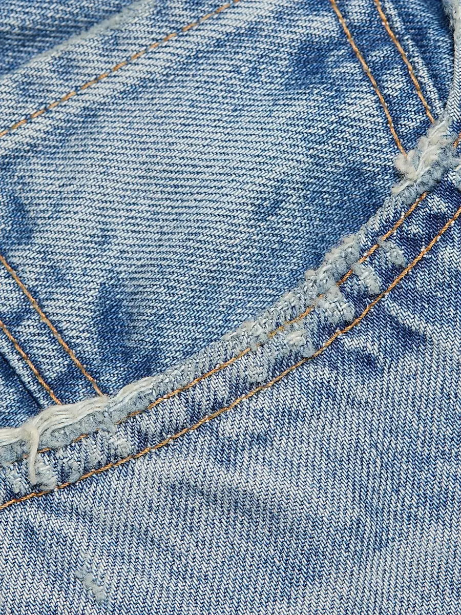 Moussy Vintage Women's Graterford Denim Long Shorts | Thumbnail 7