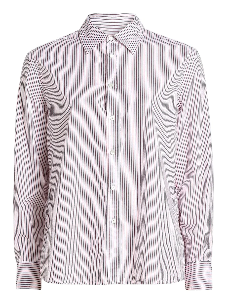 Women's Raphael Striped Classic Button-Front Shirt Women's Raphael Striped Classic Button-Front Shirt
