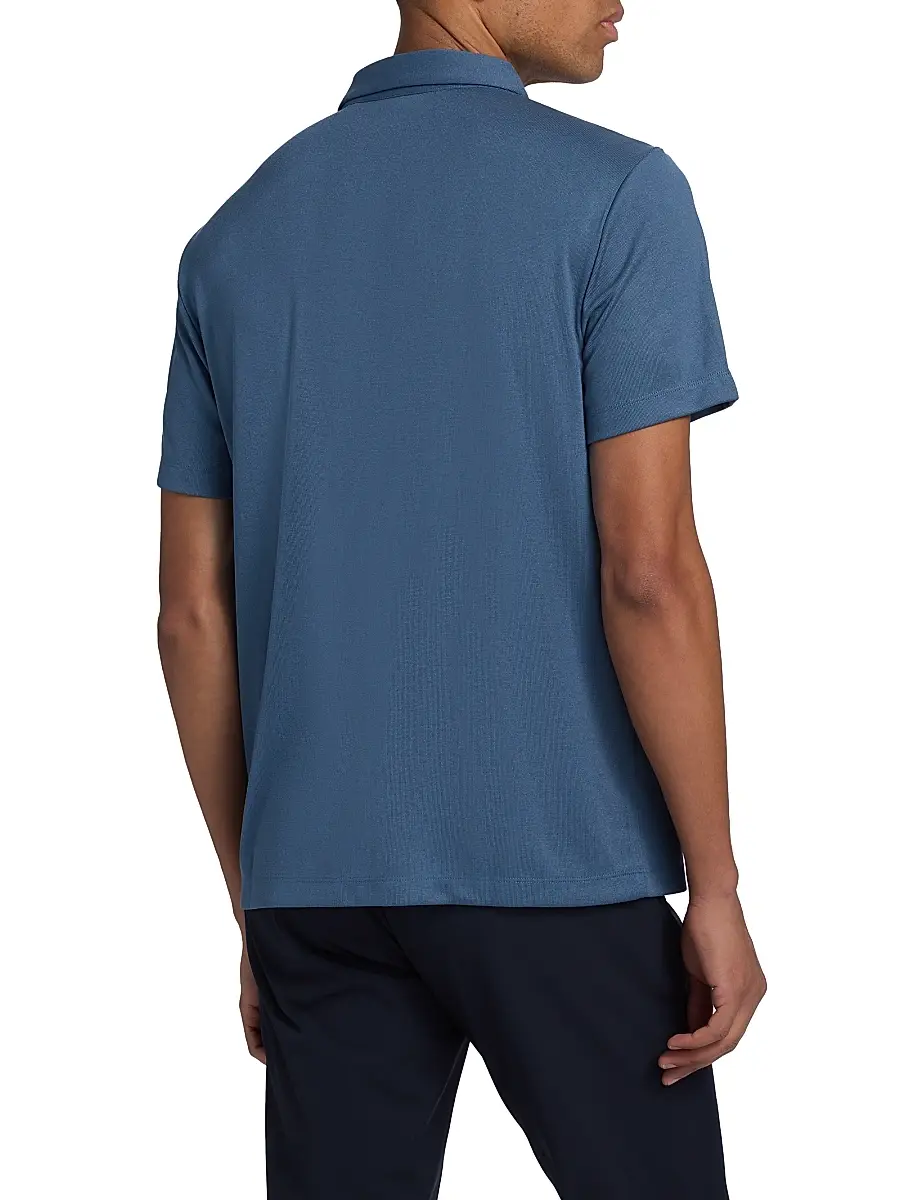 Theory Men's Bron Stretch Jersey Polo Shirt | Thumbnail 5