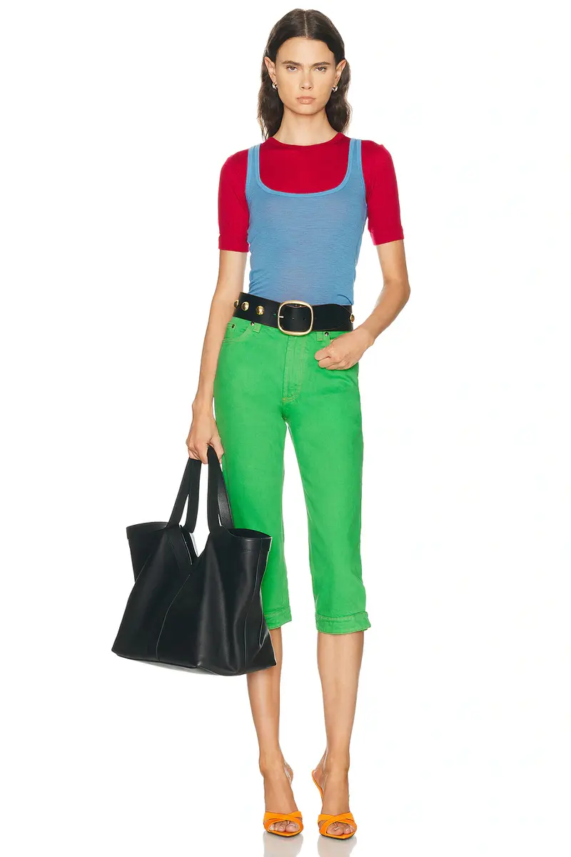 Versace High Waist Skinny Leg | Thumbnail 5 Versace High Waist Skinny Leg | Thumbnail 5