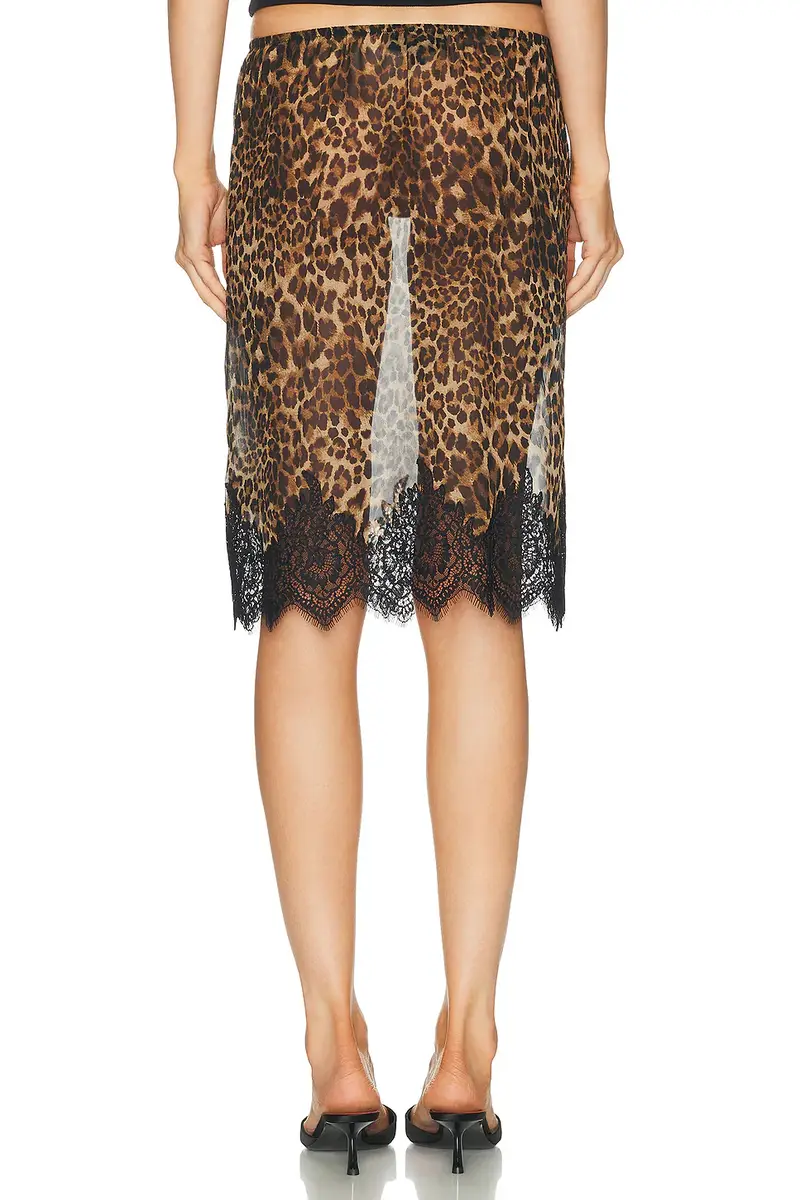 NILI LOTAN Thea Lace Skirt | Thumbnail 4 NILI LOTAN Thea Lace Skirt | Thumbnail 4