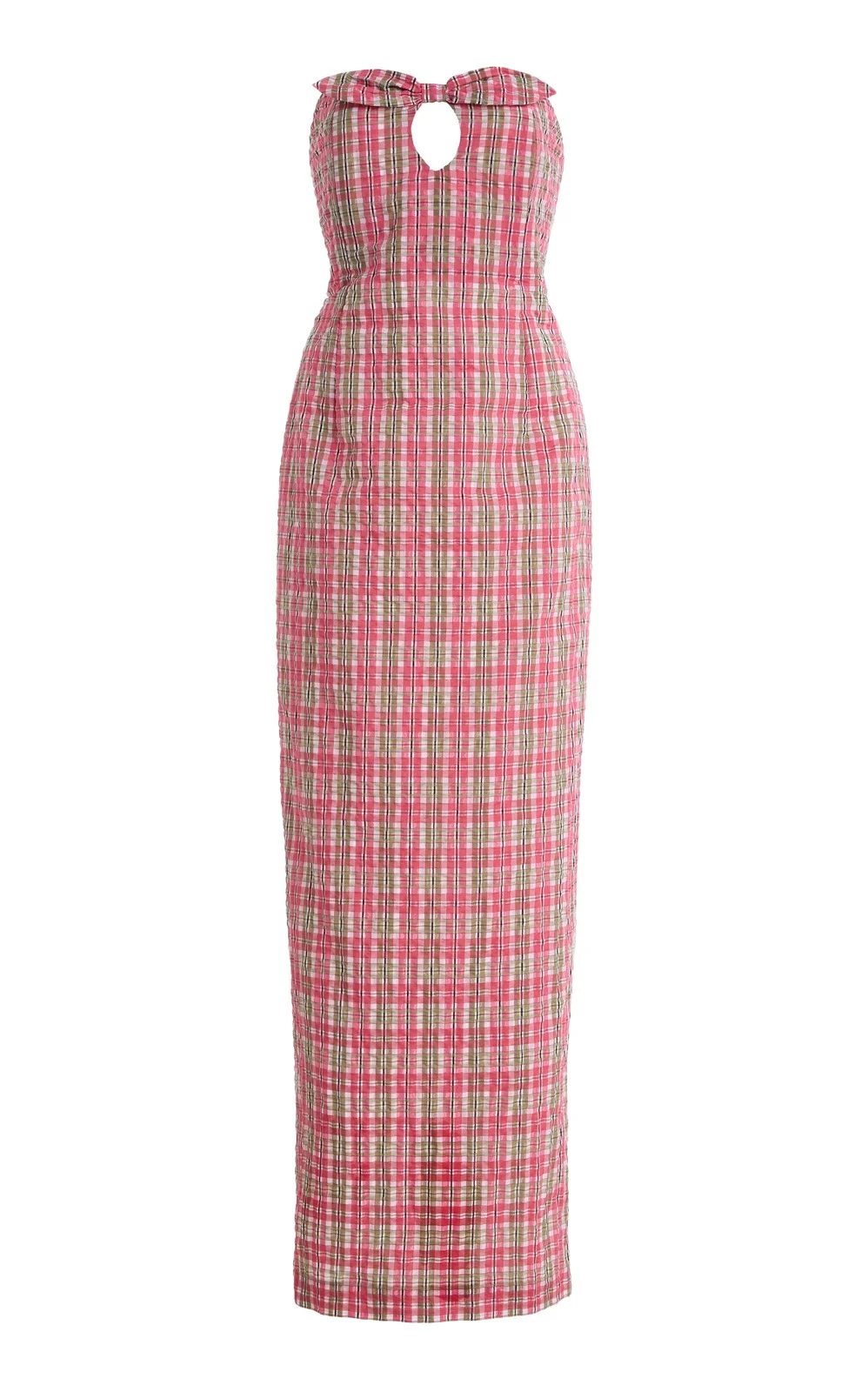 Exclusive Charlotte Checked Seersucker Dress Exclusive Charlotte Checked Seersucker Dress