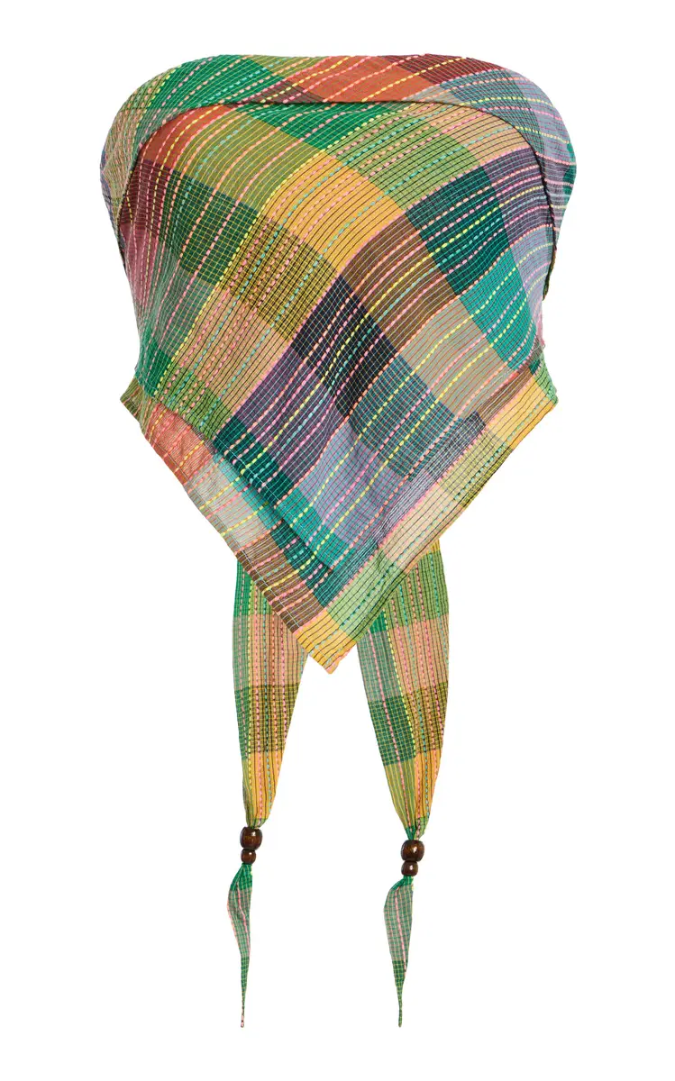 Boteh Echo Cotton Handkerchief Top | Thumbnail 8 Boteh Echo Cotton Handkerchief Top | Thumbnail 8