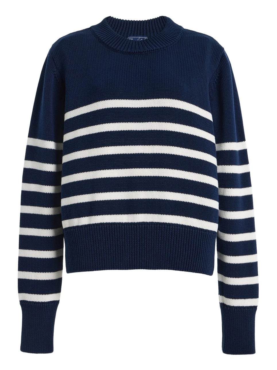 With Nothing Underneath Exclusive Devon Striped Cotton Sweater
