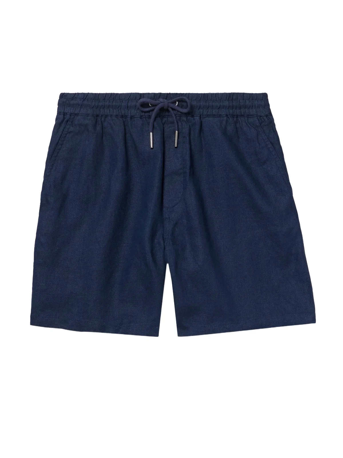 Gregor 1454 Straight-Leg Linen Drawstring Shorts - Men