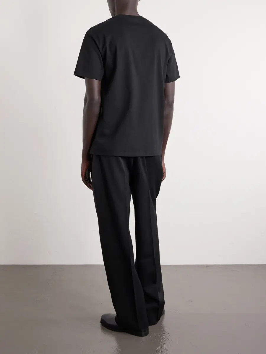 Givenchy Logo-Appliquéd Cotton-Jersey T-Shirt - Men | Thumbnail 4