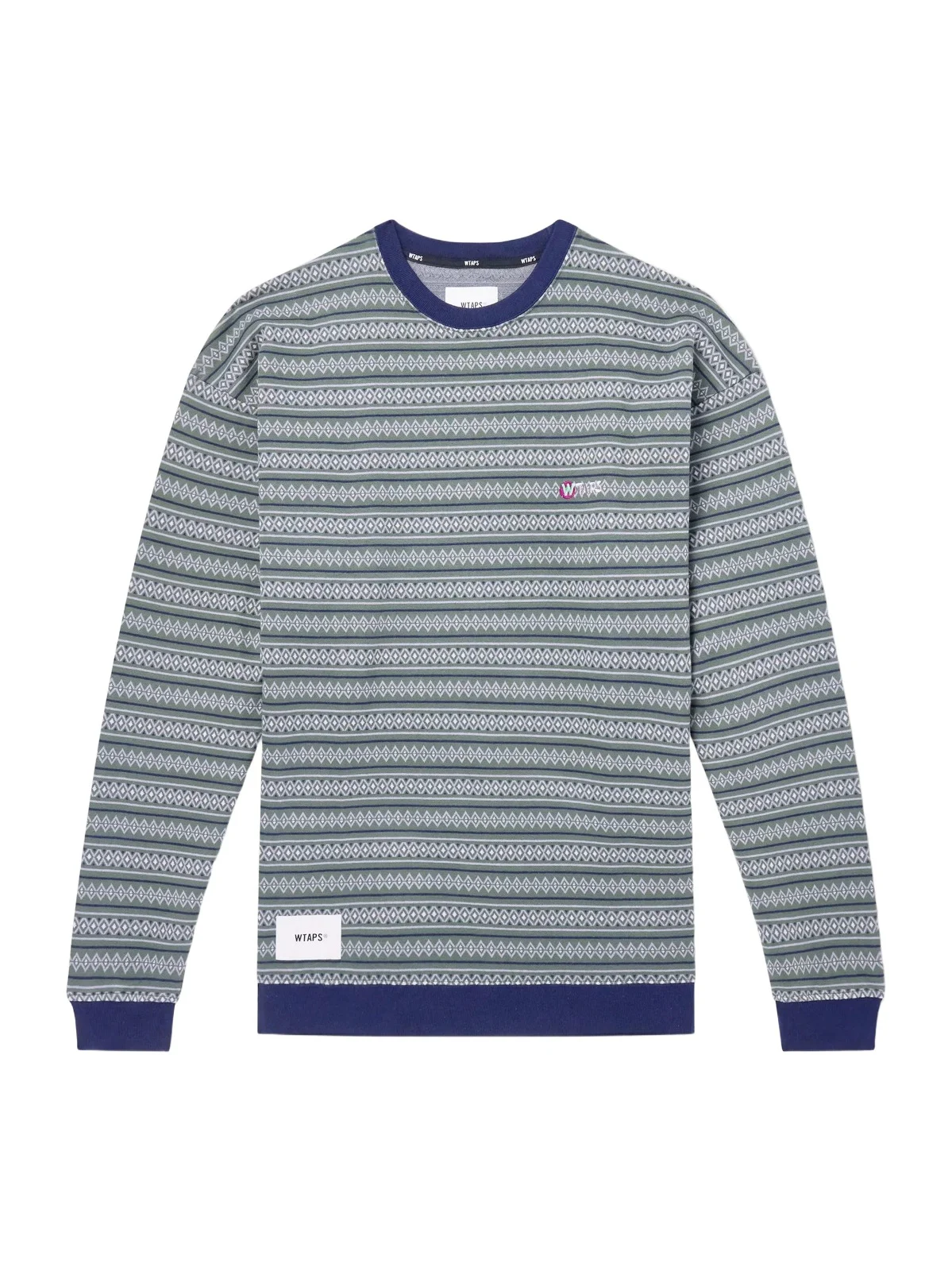 Logo-Appliquéd Striped Cotton-Jersey T-Shirt - Men Logo-Appliquéd Striped Cotton-Jersey T-Shirt - Men