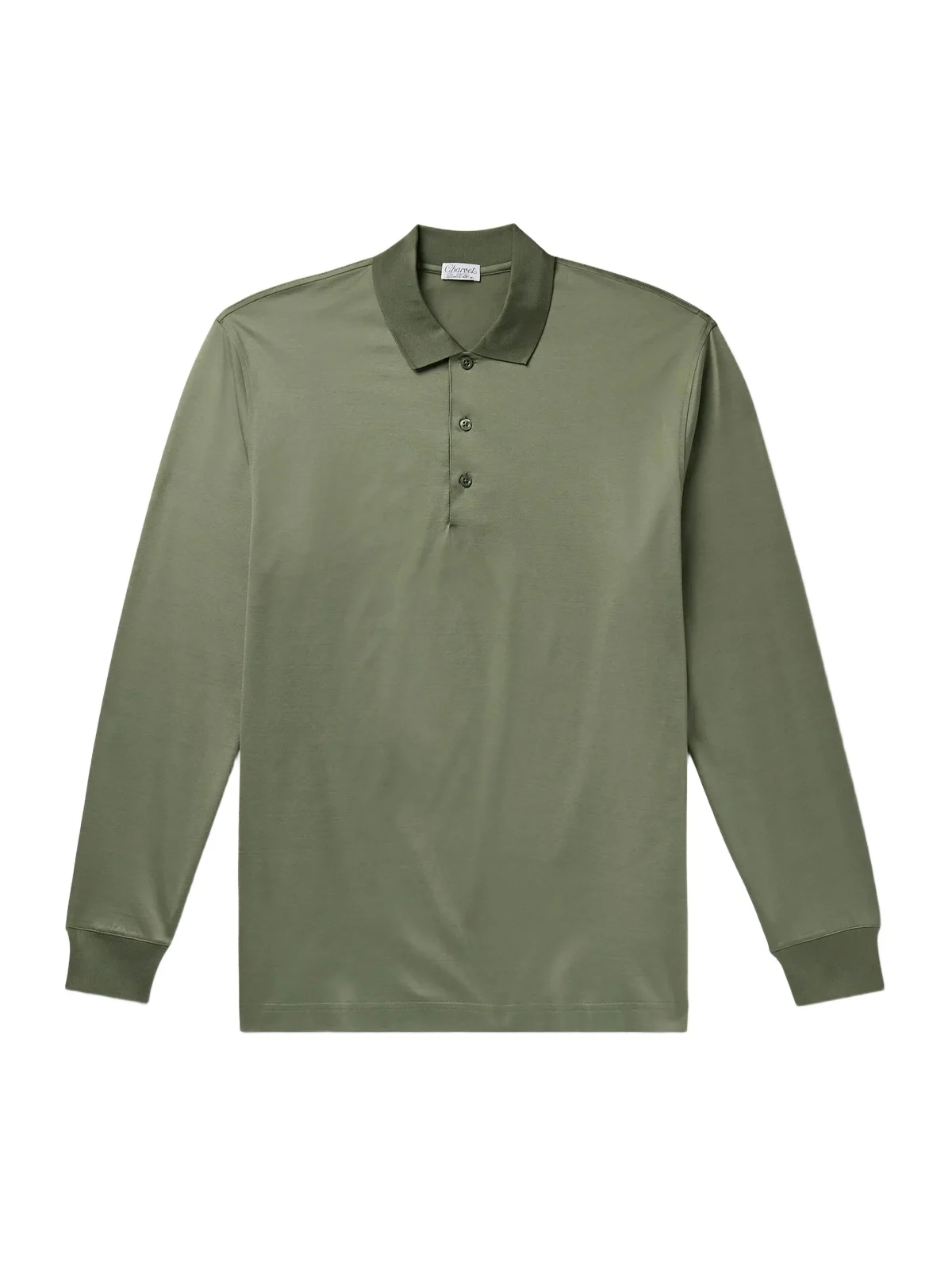Cotton-Sateen Polo Shirt - Men